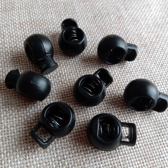 

Стопор круглый, черный.