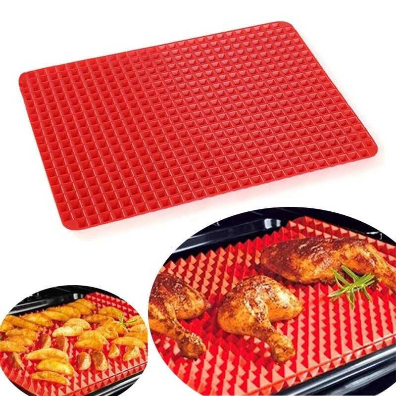 

Силиконовый коврик для выпечки Вaking Мat красный (ВМ-22312)