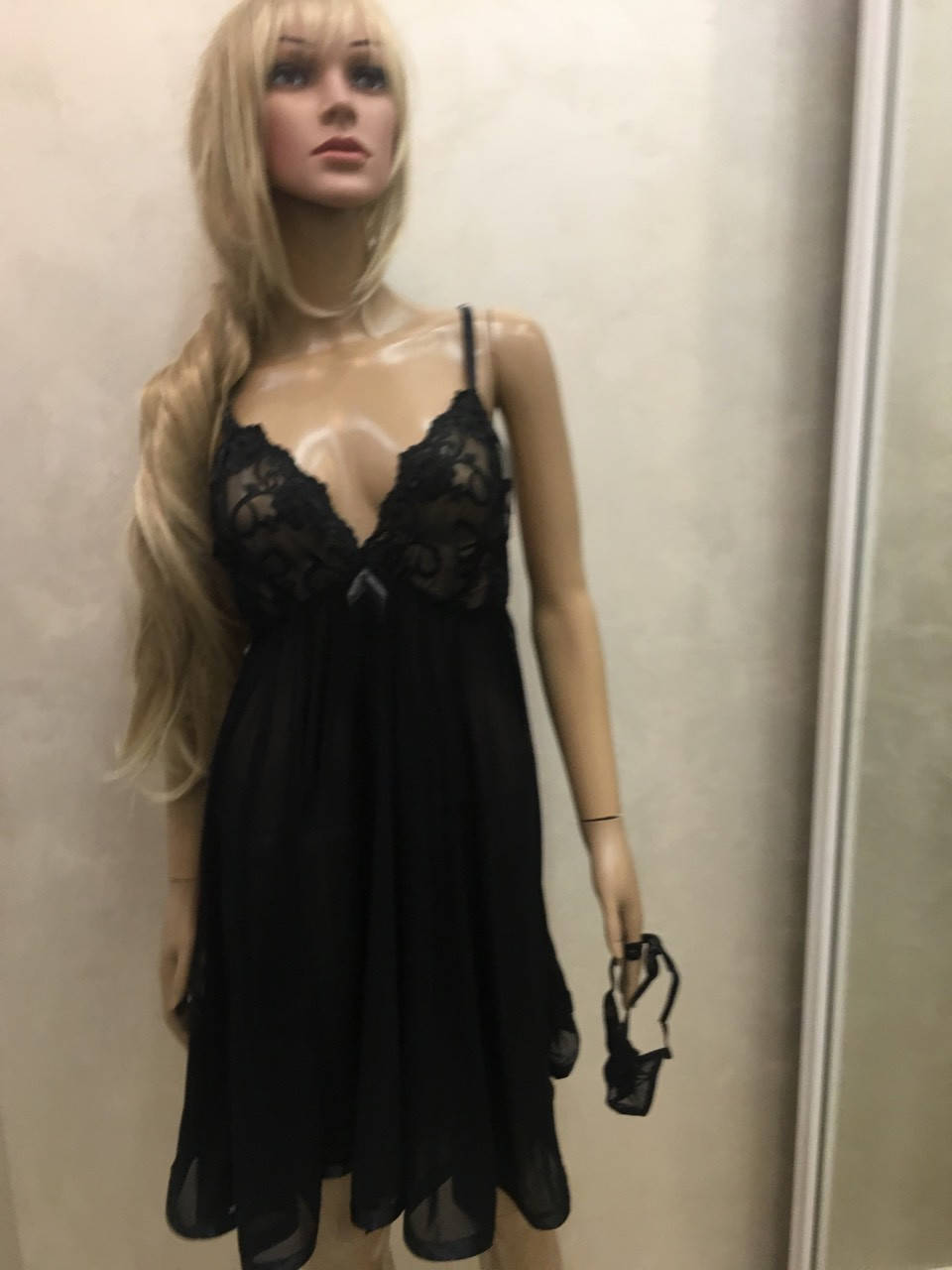 

Прозрачный пеньюар на пышную леди, Разные цвета