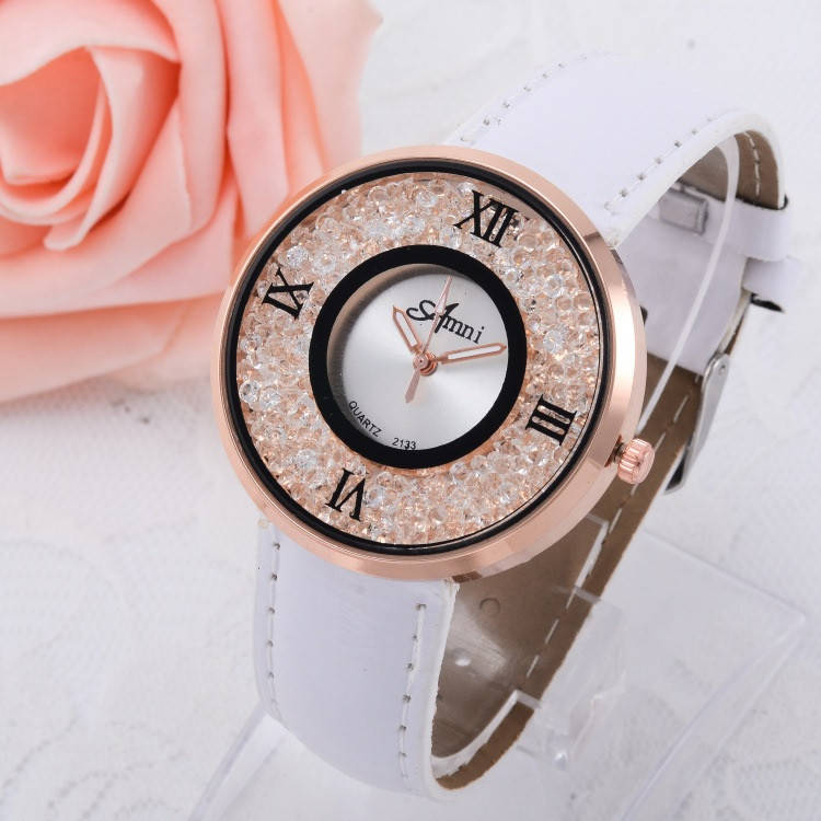 

Часы женские Amni Star белые 090-1