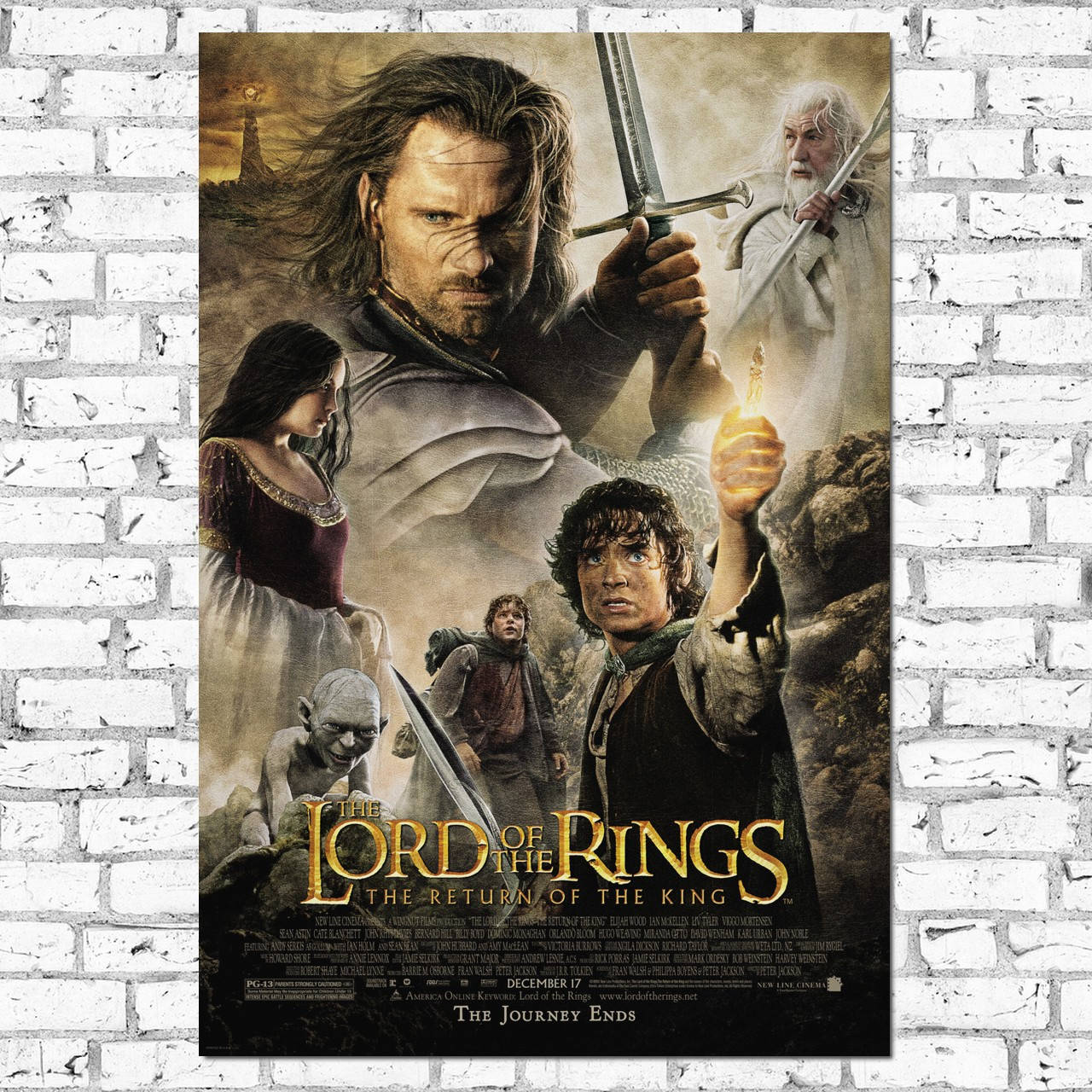 

Плакат "Властелин Колец, Lord Of The Rings" (артикул 2696)