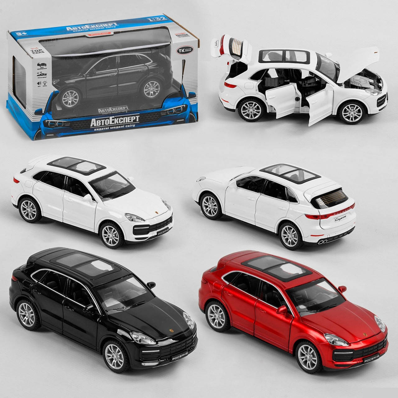 

Машинка металлическая Порше 24705 "Auto Expert", инерционная