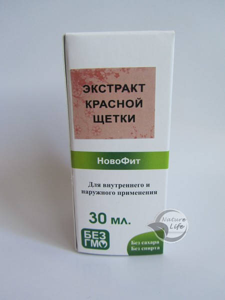 

Красная щетка экстракт 30 мл