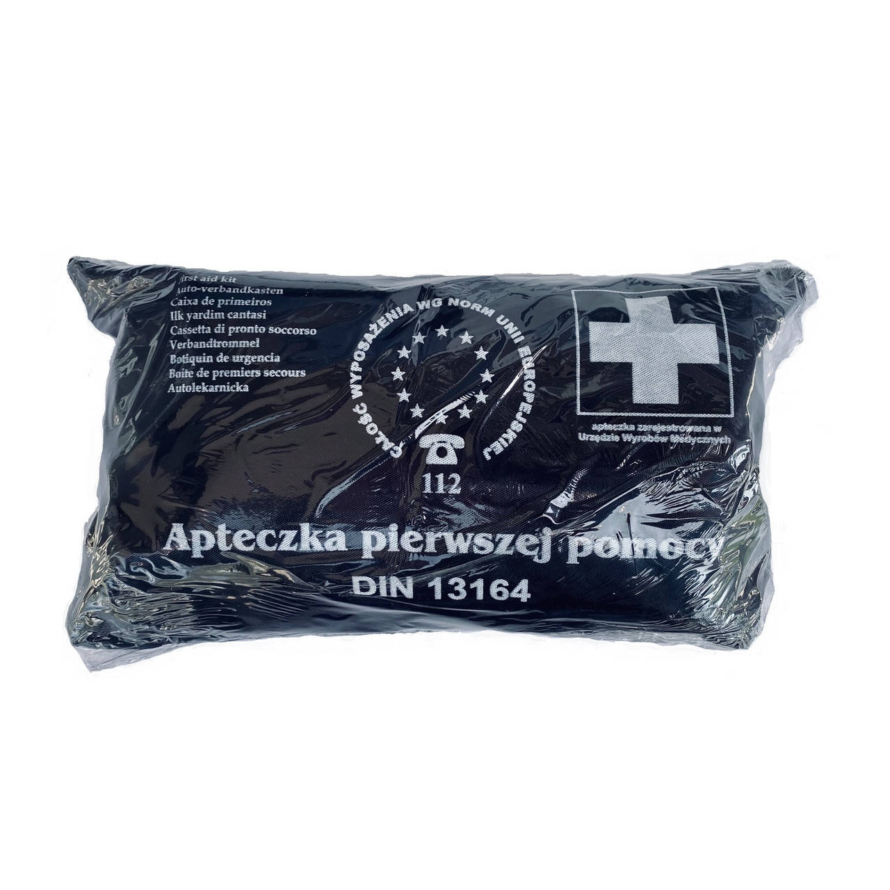 

Аптечка автомобильная Godmar First Aid Kit DIN-13164 Евростандарт, Черный