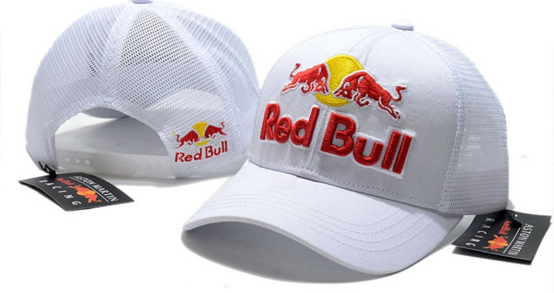 

Белая Кепка Ред Булл Red Bull блайзер бейсболка