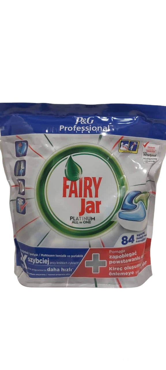 

Капсулы для посудомоечных машины Fairy Jar Platinum 84 шт.