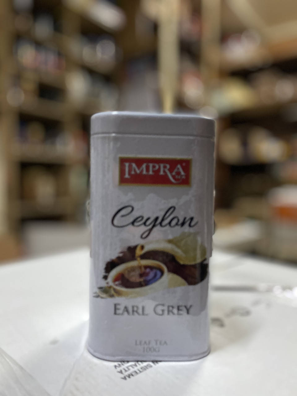 

Чай черный Impra Ceylon Earl Grey 100г ж/б