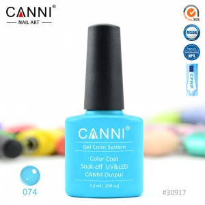 

Гель-лак CANNI № 074 (небесно-голубой)