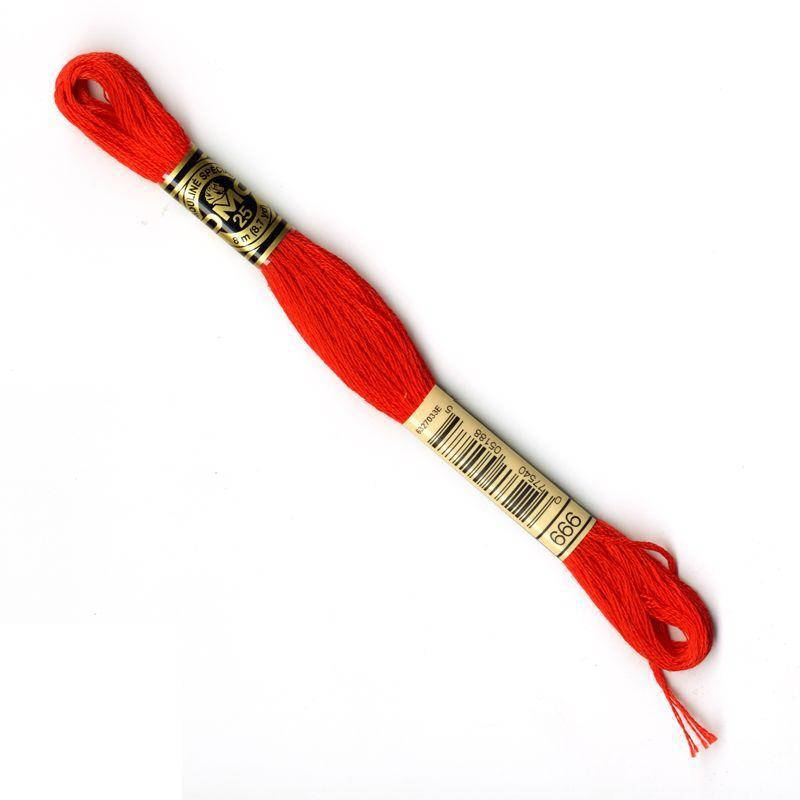 

Нитки муліне DMC №666