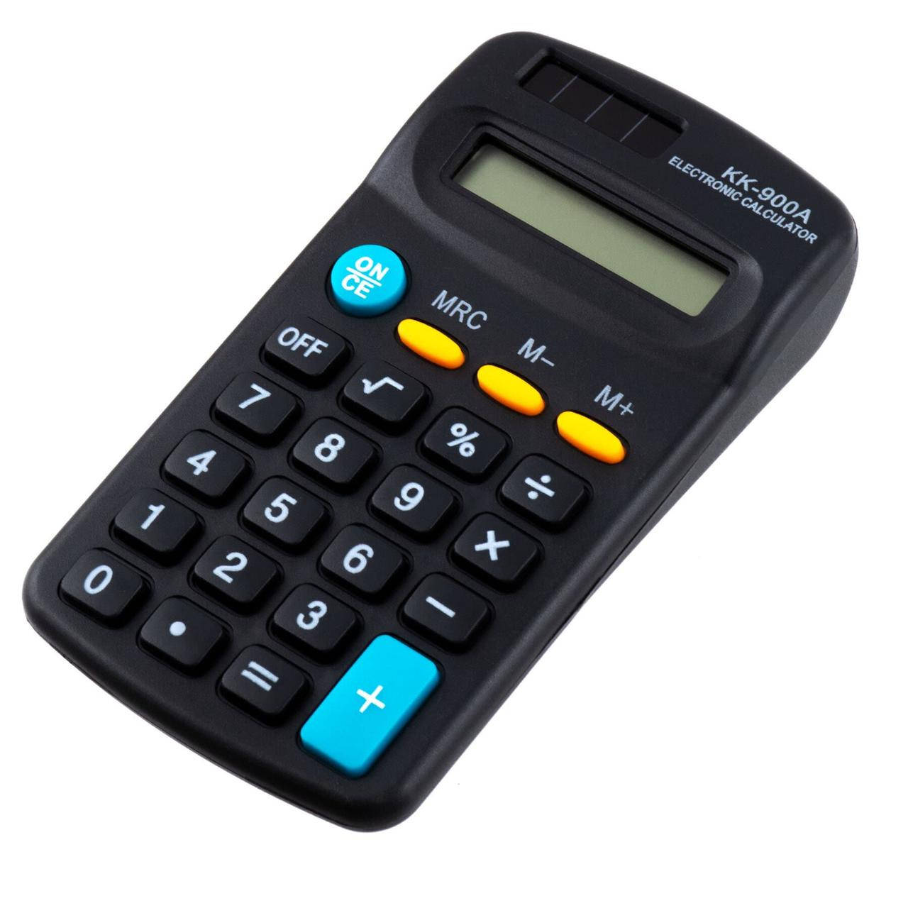 

Карманный калькулятор КК-900А 11,5 см, Черный