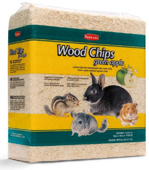 

Padovan Wood Chips Аpple Гигиенический наполнитель с ароматом зеленого яблока - 1 кг