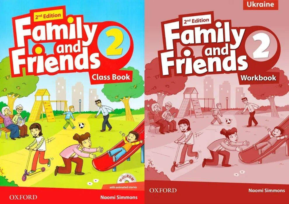 

Family and Friends 2 (2nd edition) Class book + Workbook | Підручник + зошит (комплект)