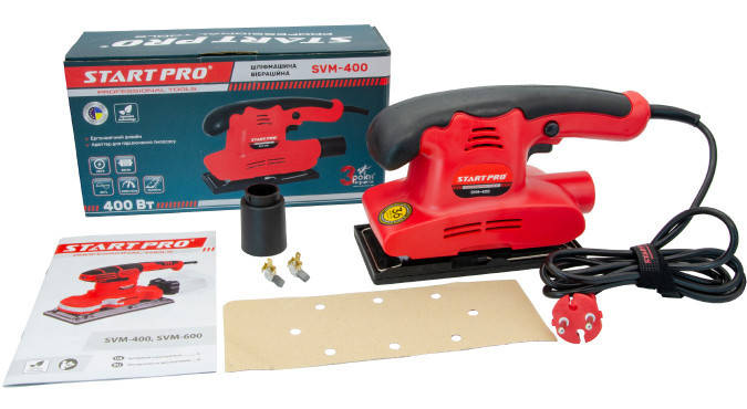 

Шлифмашина вибрационная Start Pro SVM-400