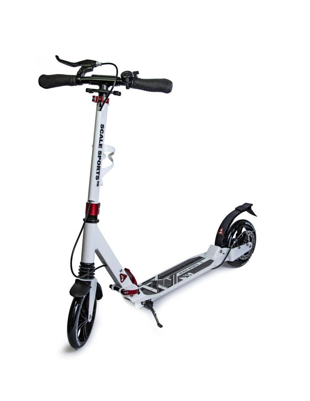 

Двухколесный самокат SCALE SPORTS SS-04 дисковый тормоз White, Белый