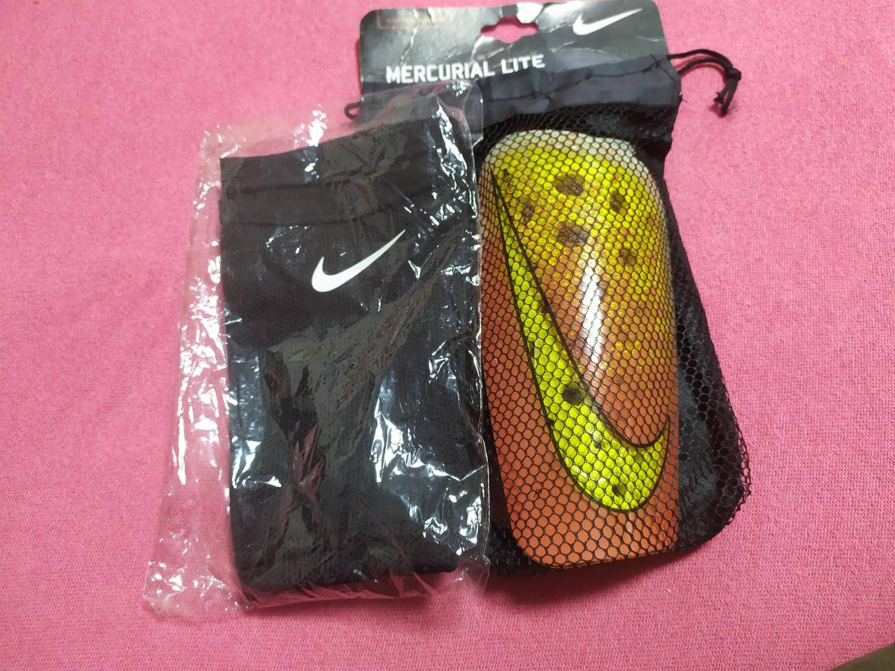 

Щитки футбольные Nike+держатели (сеточки) NIKE Комплект Топ Качества!(Комплект)