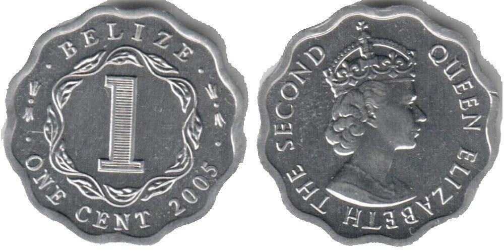 

Belize Белиз - 1 Cent 2005 UNC