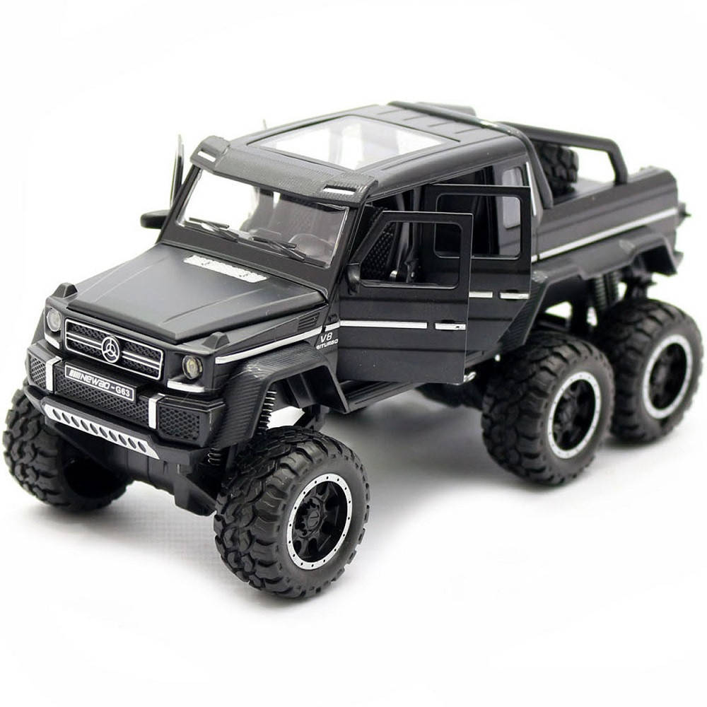 

Машинка Металлическая Mercedes-Benz G63 AMG 6x6, Черный