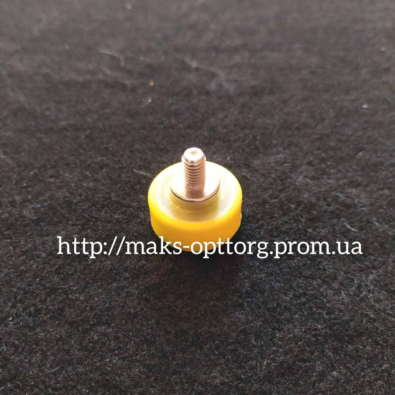 

Платформа для пневматической шлифмашинки 25 мм М6 под болт желтая