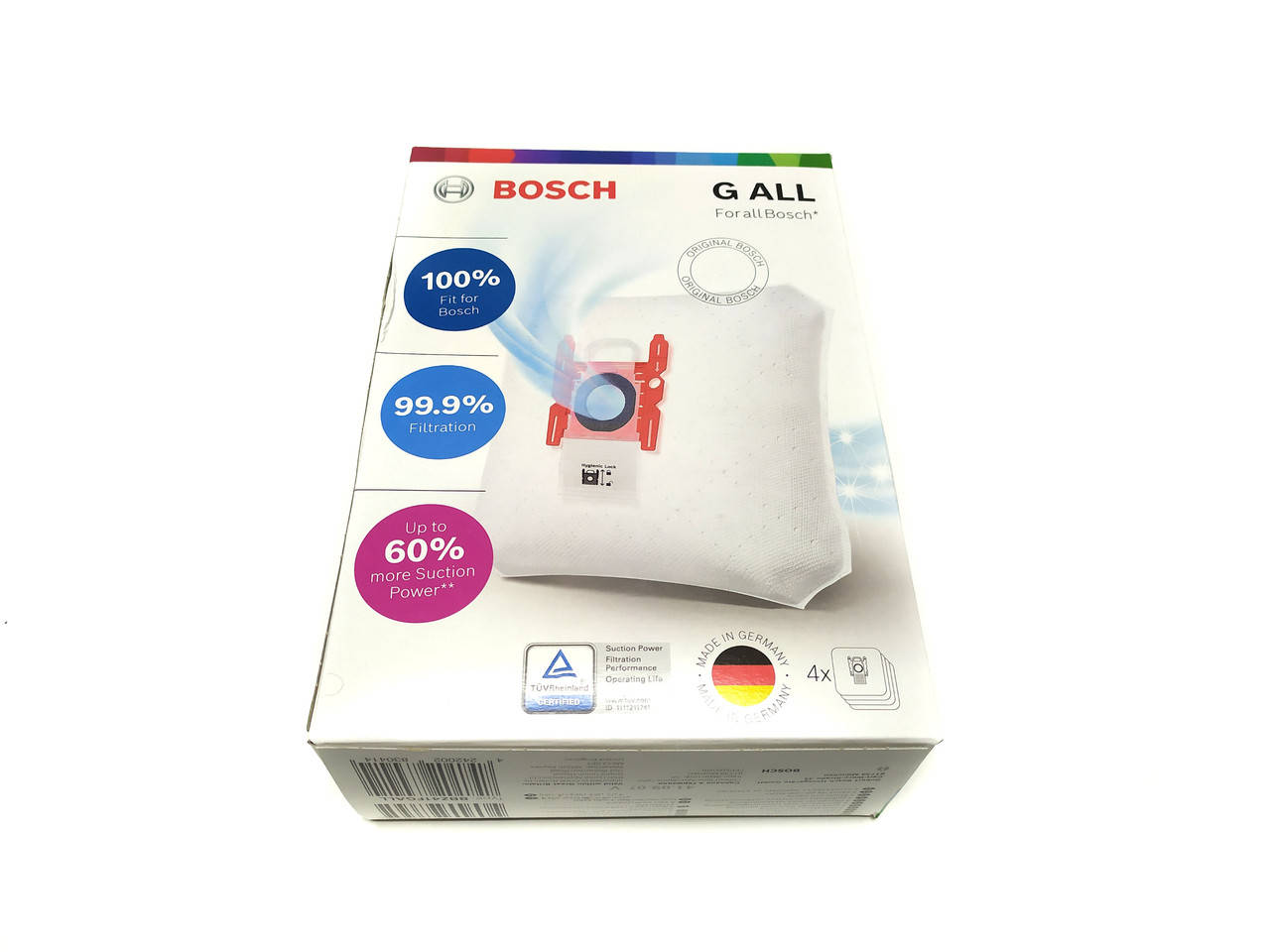 

Набор мешков для пылесоса Bosch, Siemens тип G оригинал