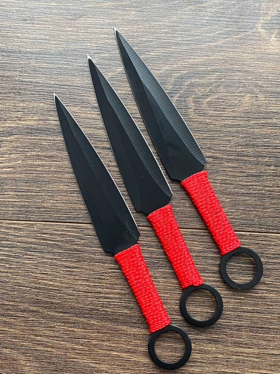 

Метательные ножи набор 3 шт, с кольцом, нож для метания, набор ножей, ножи метательные с чехлом (26593)