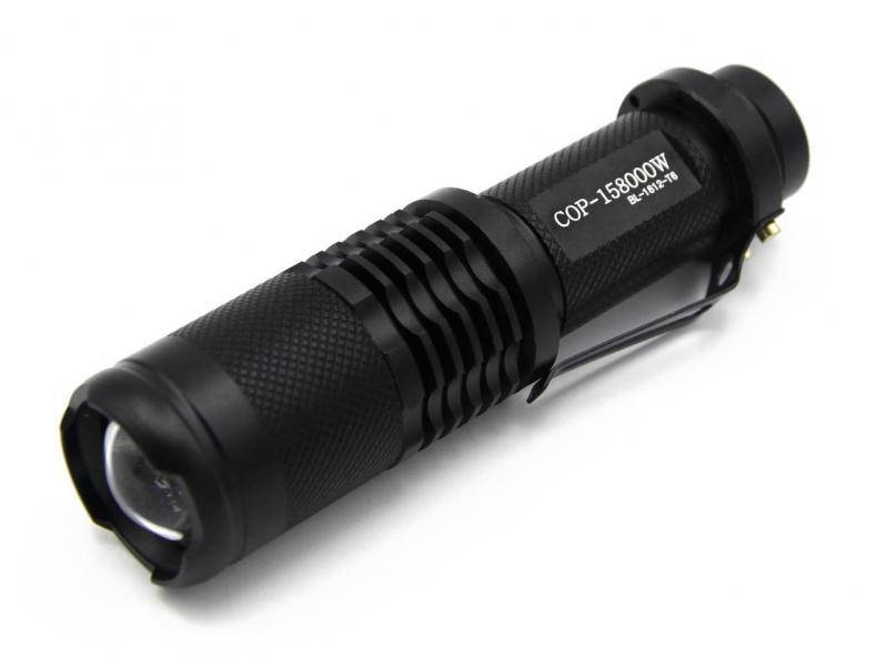 

Фонарь BL-T1812 Cree XM-L T6 Zoom (t2118), Черный