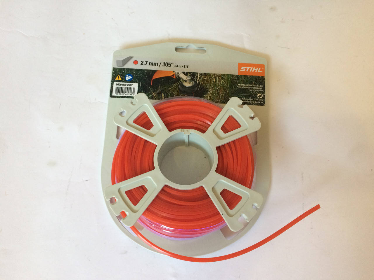 

Леска косильная Stihl 2.7 мм. длина 34 метров (квадрат)