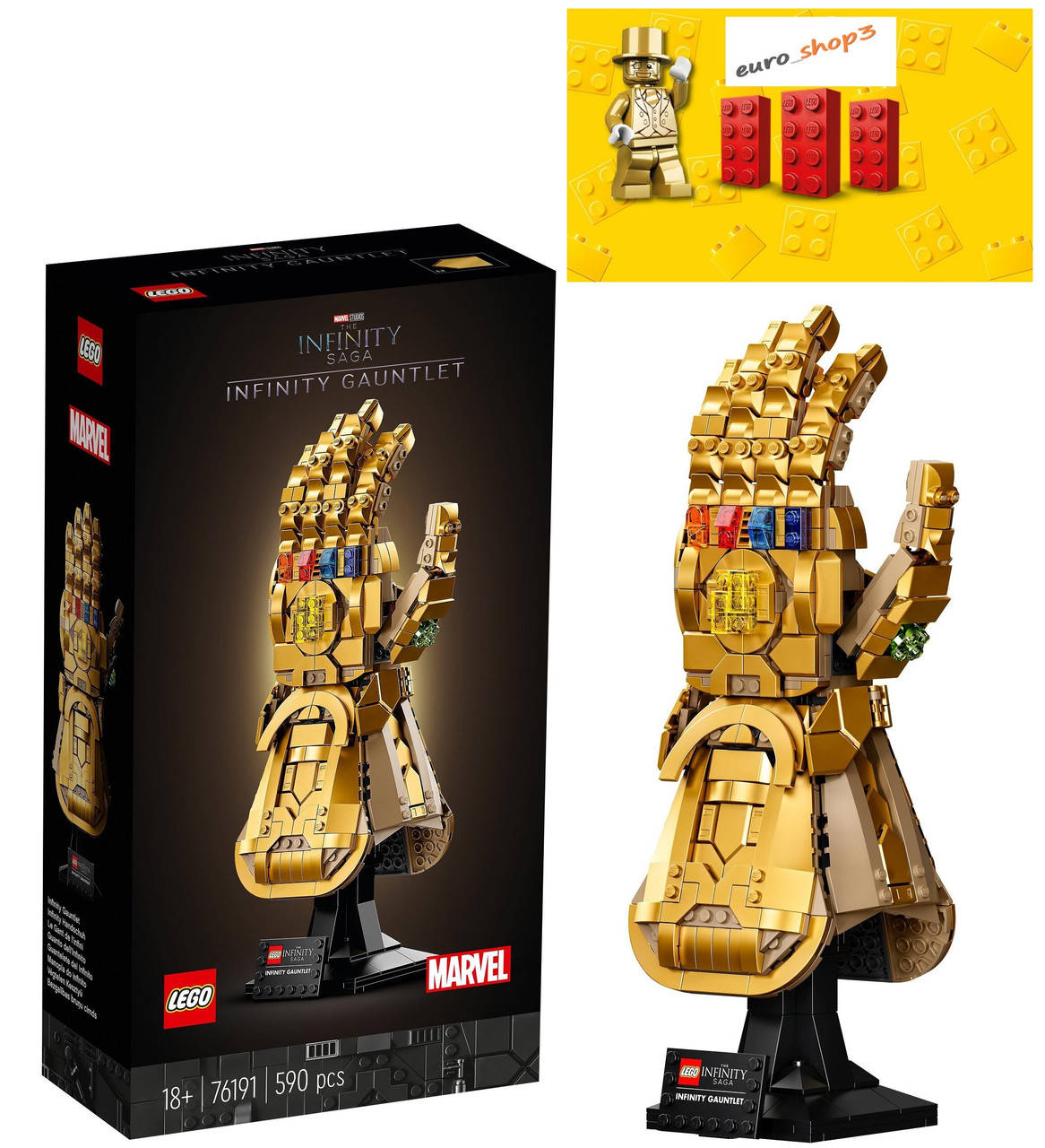 

LEGO Marvel Перчатка бесконечности 76191