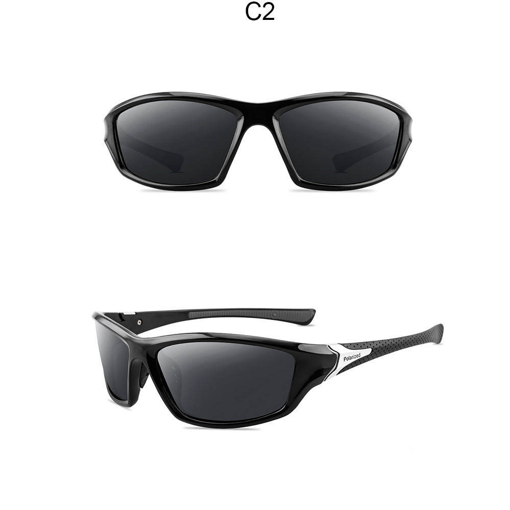 

Мужские солнцезащитные поляризационные очки AOFIV D120 черные, Черный