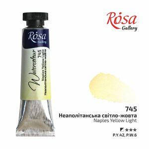 

Краска акварельная, Неаполитанская светло-желтая, туба, 10мл, ROSA Gallery