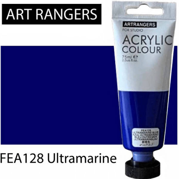 

Акриловая краска "Ultramarine blue" пласт тюбик,75мл, FEA128, Синий
