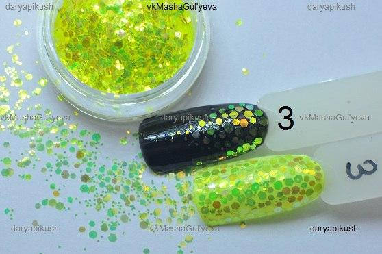 

Радужные чешуйки для декора ногтей для маникюра