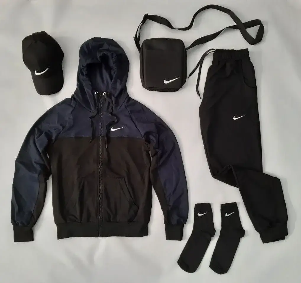 

4 в 1 Спортивный костюм Nike мужской +кепка +барсетка +носки