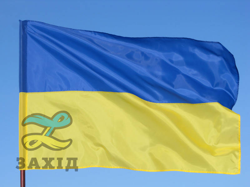 

Флаг Украины из полиэстера