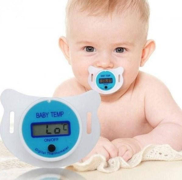 

Детский цифровой электронный соска-термометр градусник Baby Temp Pacifier