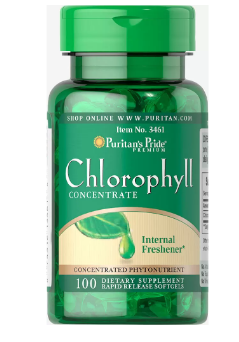 

Концентрат хлорофилла 50 мг Puritan's Pride пуританс прайд 100капс