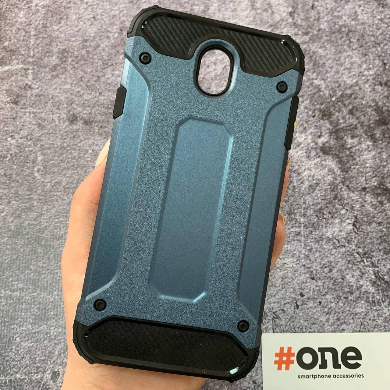 

Чехол для Samsung Galaxy J7 2017 J730 мужской противоударный бронь чехол на самсунг дж7 дж730 синий ARM