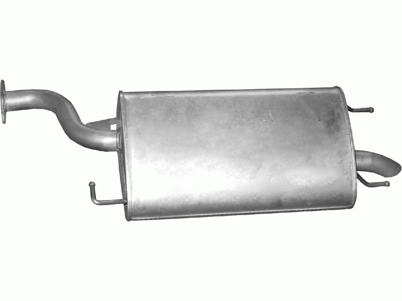 

Глушитель ДЭУ Эванда (Daewoo Evanda) 05.29 Польша Polmostrow алюминизированный