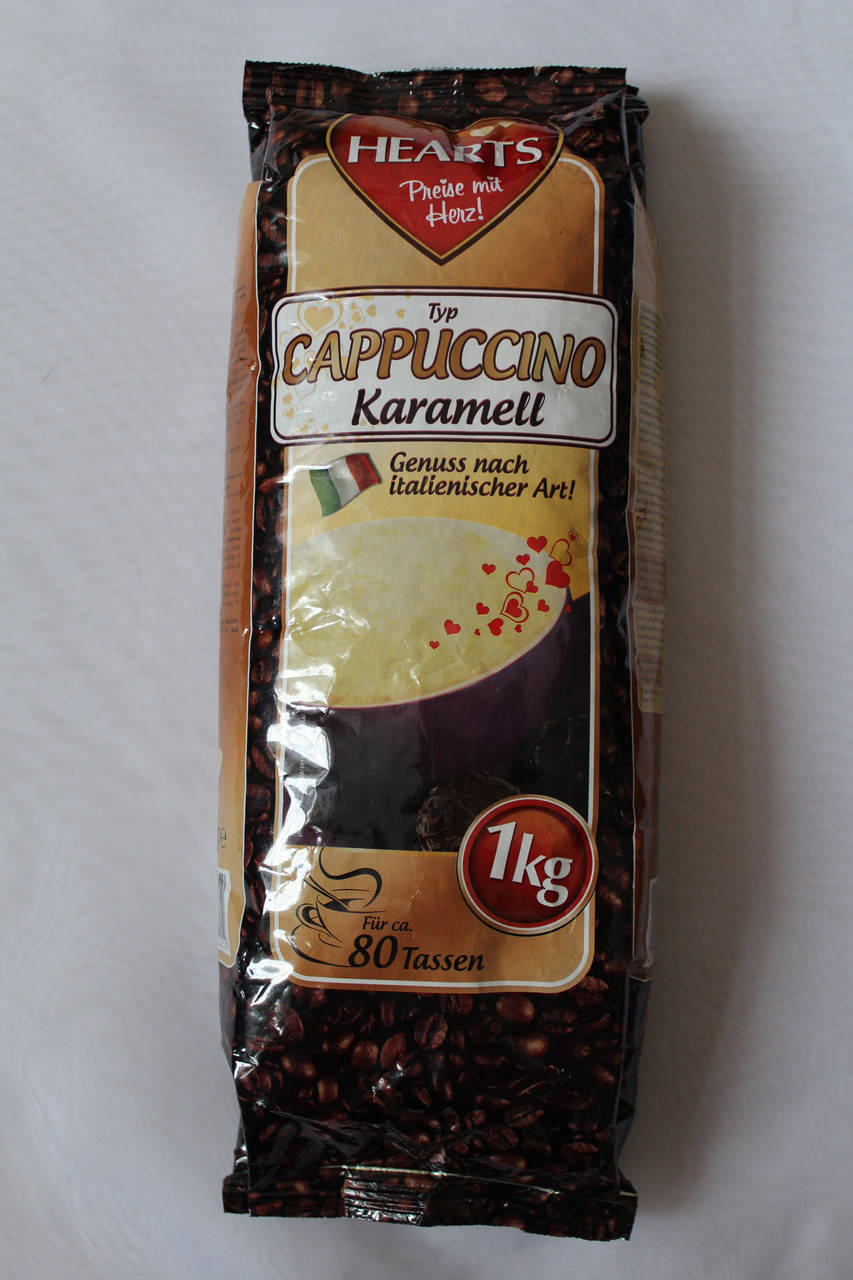 

Новинка!! Капучино "HEARTS" карамельный "Cappuccino Karamell" (Карамель)