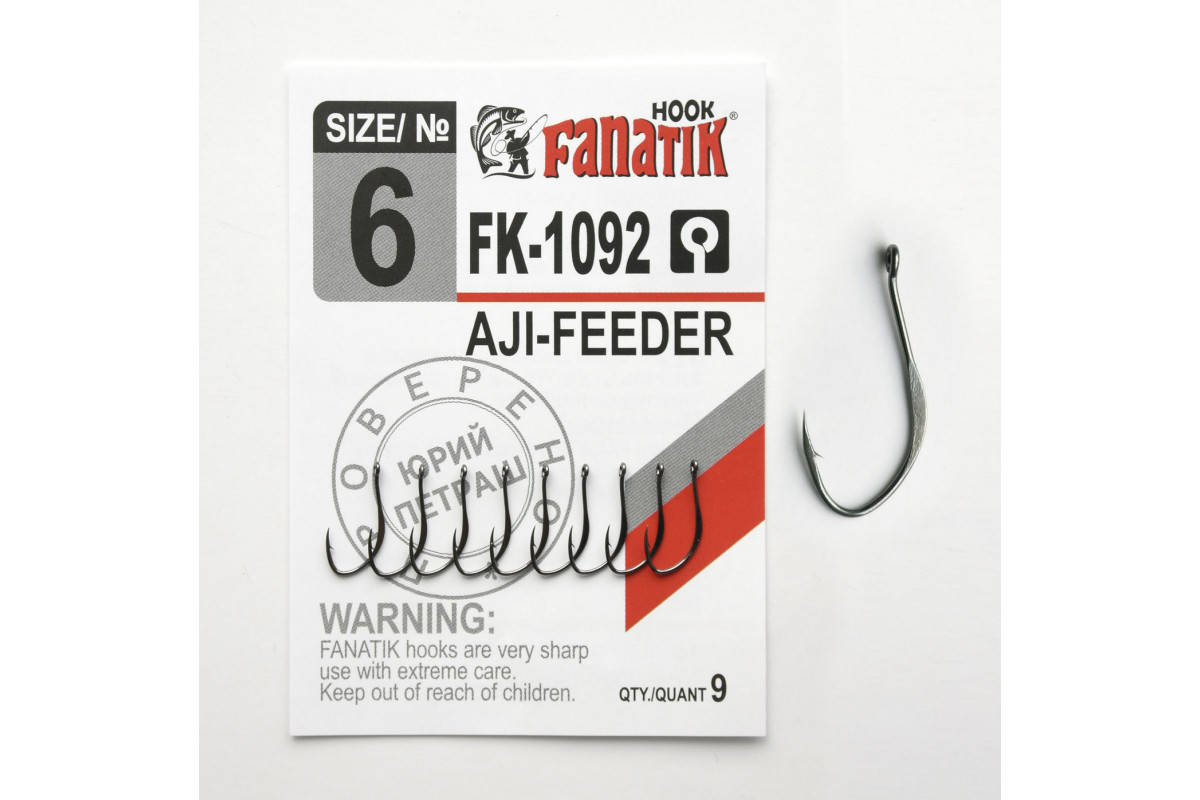 

Крючок Fanatik Aji-Feeder FK-1092 № 6