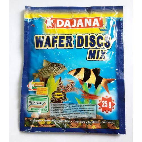 

Корм для всех видов цветных донных рыб в чипсах WAFER DISCS mix 80 мл/25 г