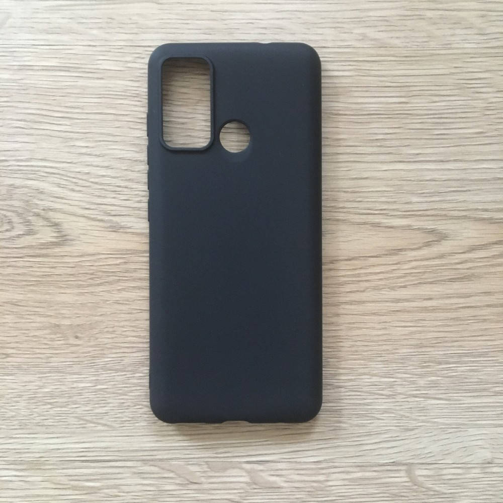 

Силиконовый чехол бампер для Motorola G60, Черный
