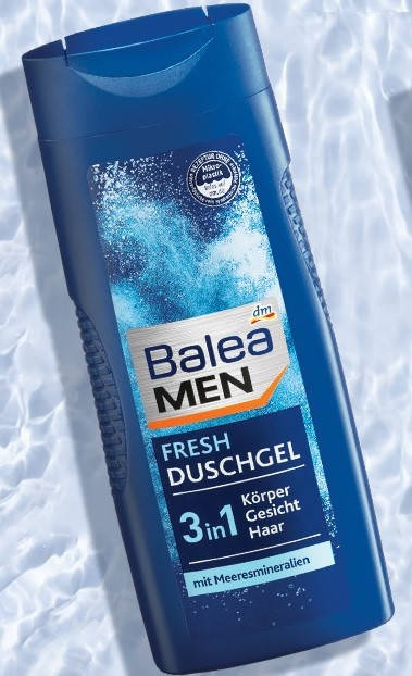 

Balea Men Duschgel Fresh 3 in 1 мужской гель для душа Свежесть 3 в 1 300 мл
