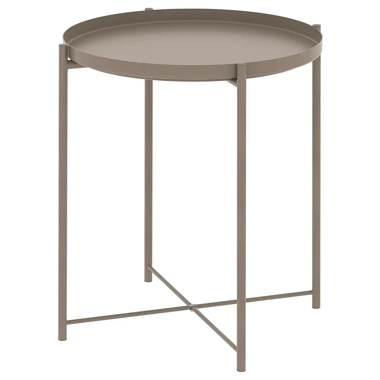 

IKEA GLADOM Журнальный столик с подносом, темно-серо-бежевый (305.137.63)