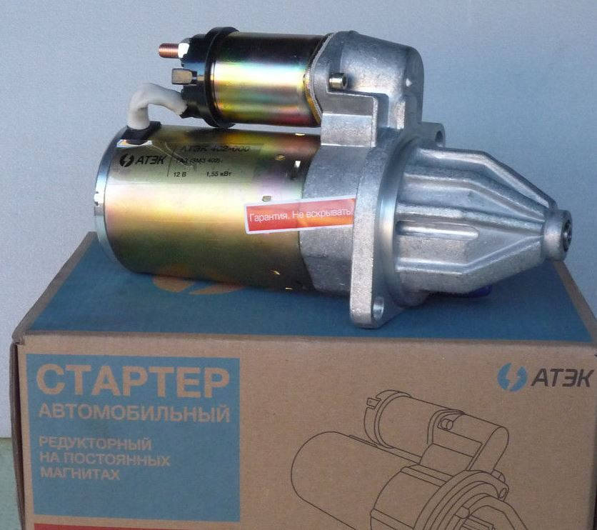

Стартер редукторный Москвич 412 2140 2141 Атэк Белорусия