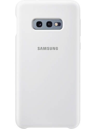 

Оригинальный чехол Samsung Silicone Cover White для Galaxy S10e SM-G970, Белый