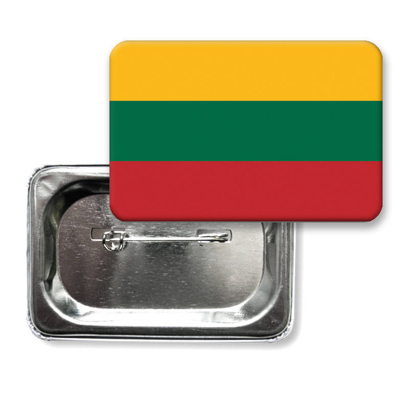 

Закатной значок "Флаг Литвы"