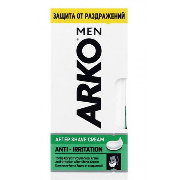 

Крем после бритья ARKO Anti-irritation, 50 мл