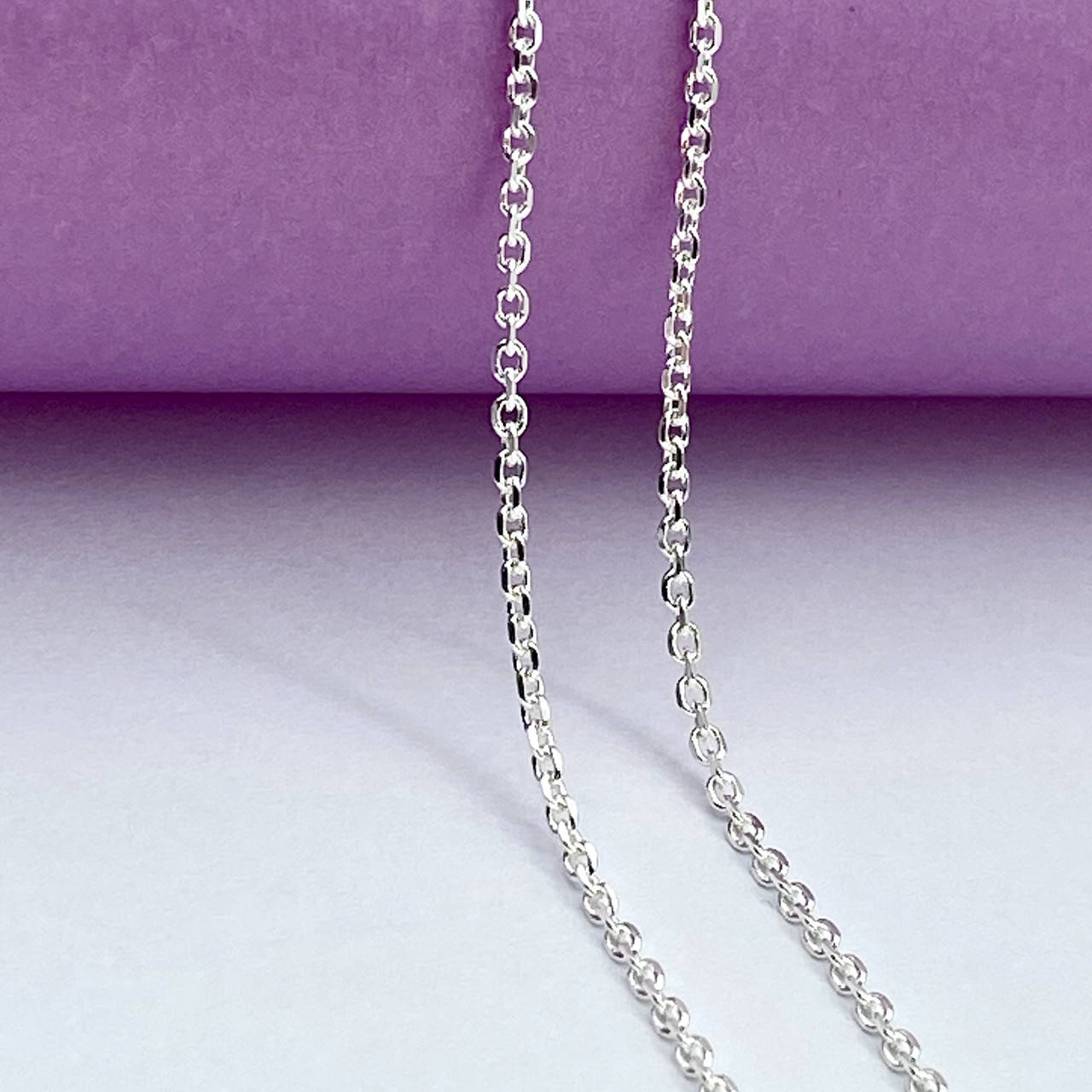 

Цепочка серебряная " Якорная" , длина 50см., толщина 1,5мм