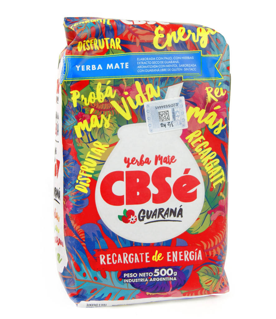 

Чай Йерба Мате CBSe Energia Guarana 0.5kg