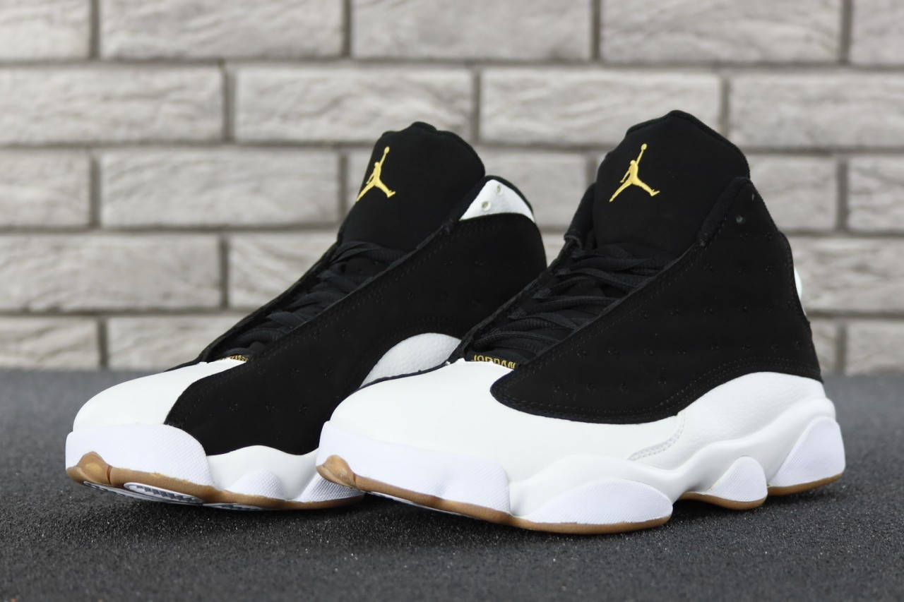 

Мужские кроссовки в стиле Air Jordan 13, Эир Джордан 13 черно-белые, Черно-белый